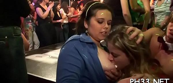  Tons of ladies are sucking cocks and having group sex at play ground